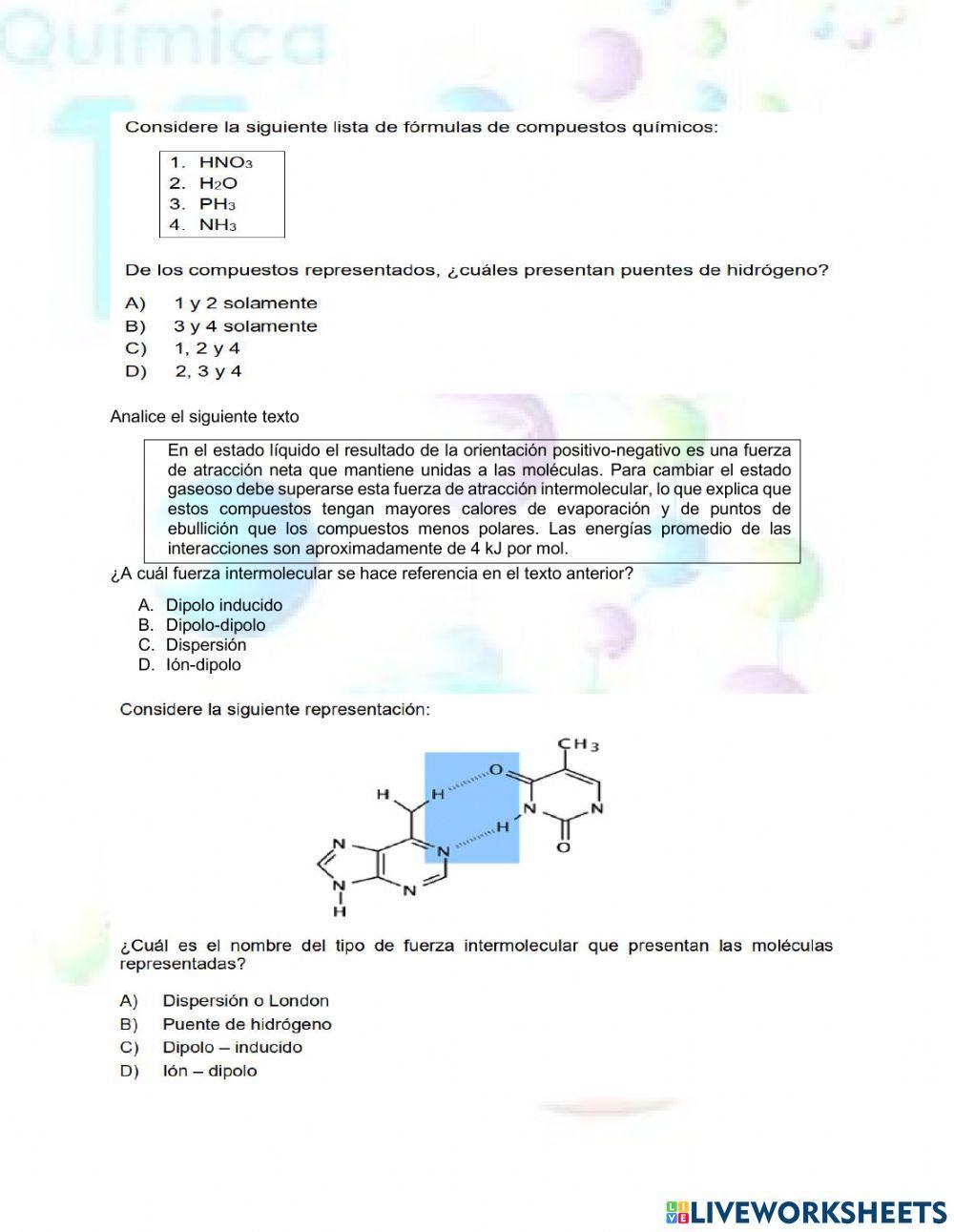 Fuerzas de Dispersión