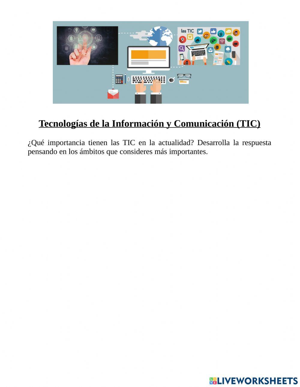 Tecnologías de la Información y Comunicación