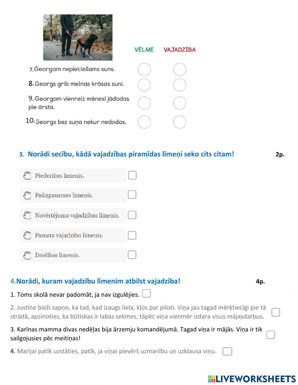 Vēlmes un vajadzības. Saprātīgais patērētājs.