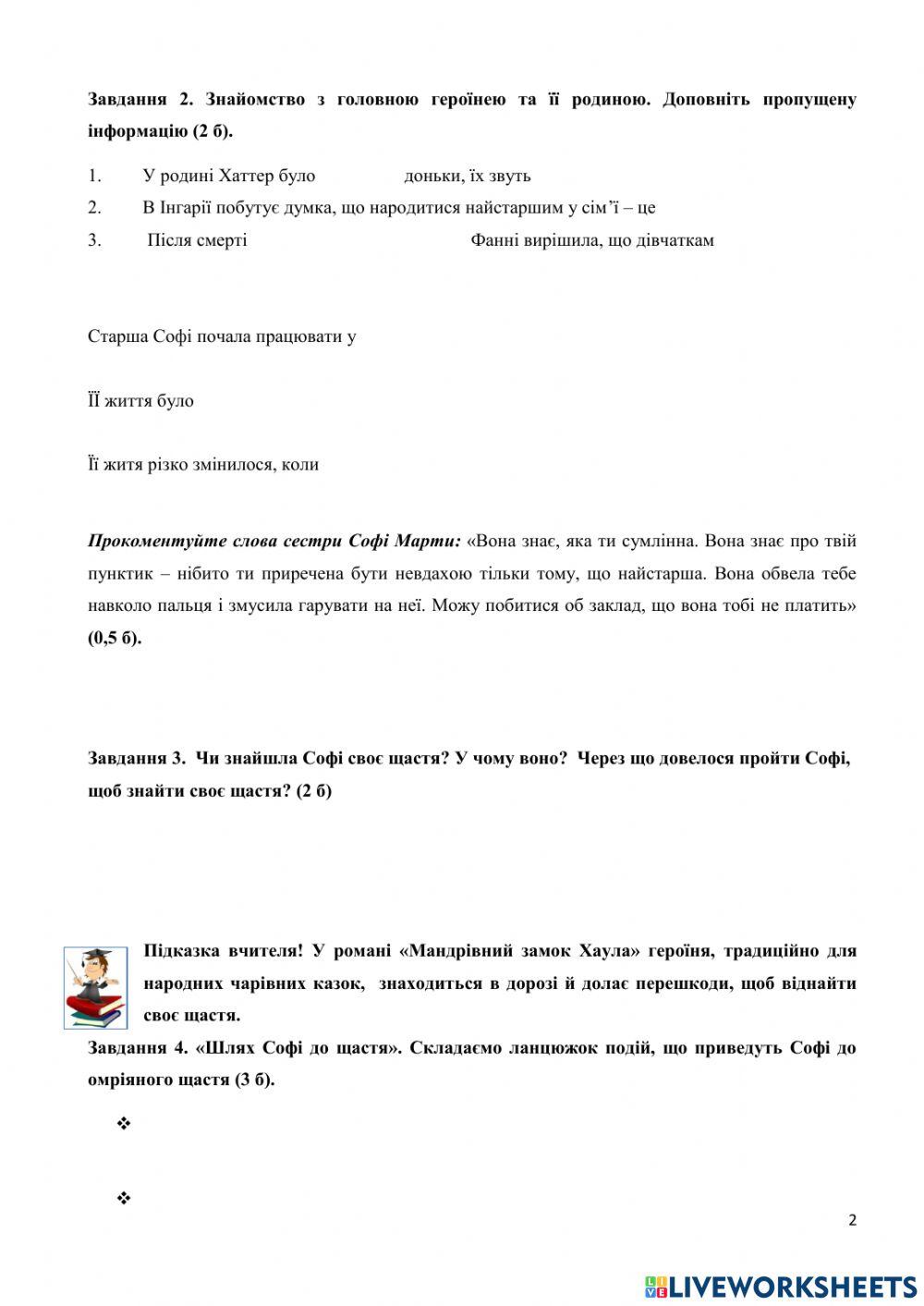 Дж. Вінн Джонс Мандрівний замок Хаула