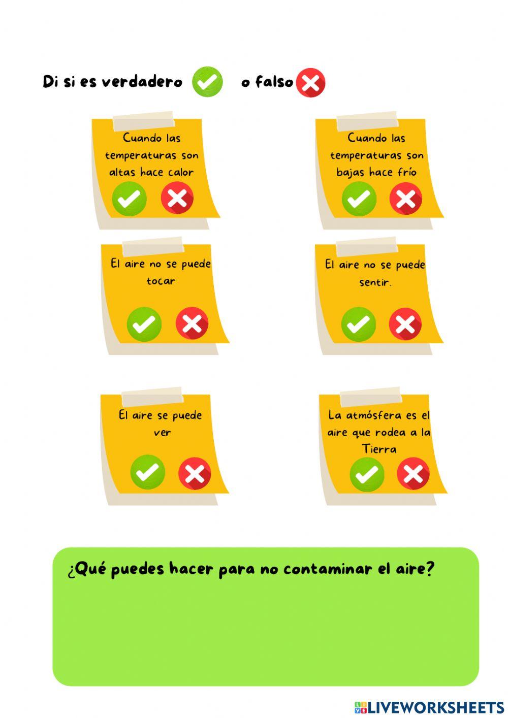 El tiempo, el aire y el agua