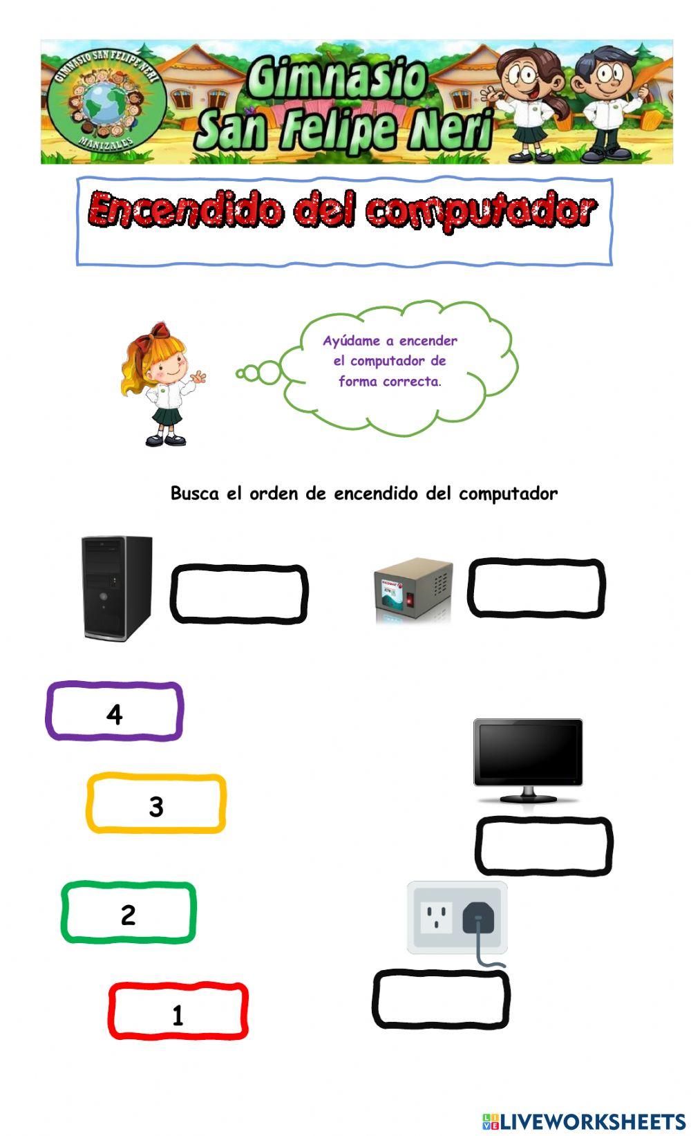 Buscar el orden de encendido del computador