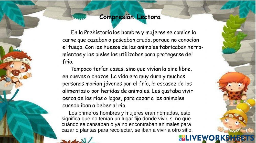 Comprensión lectora