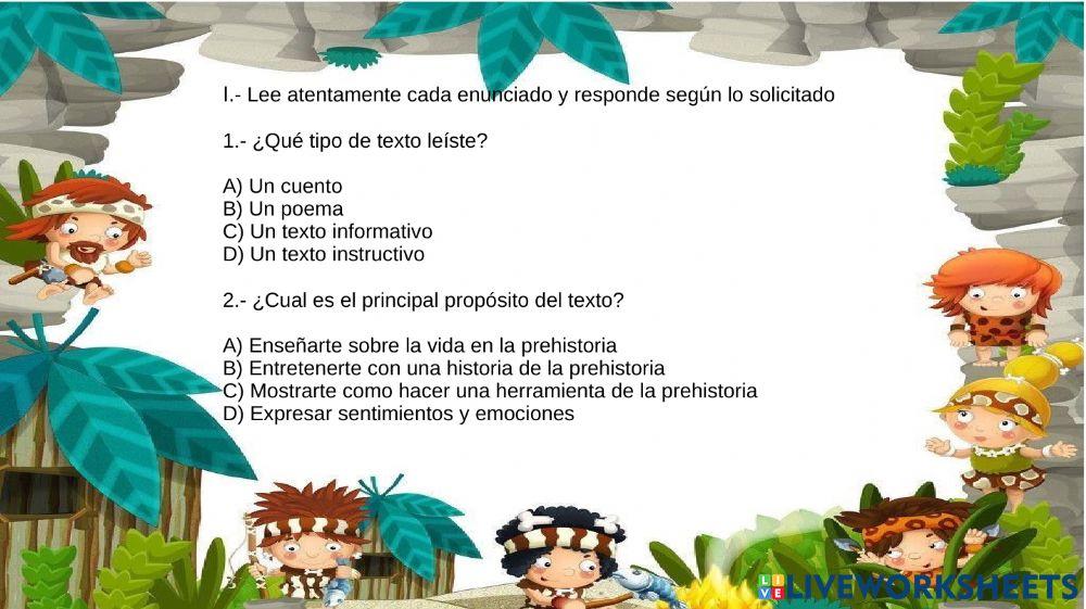 Comprensión lectora