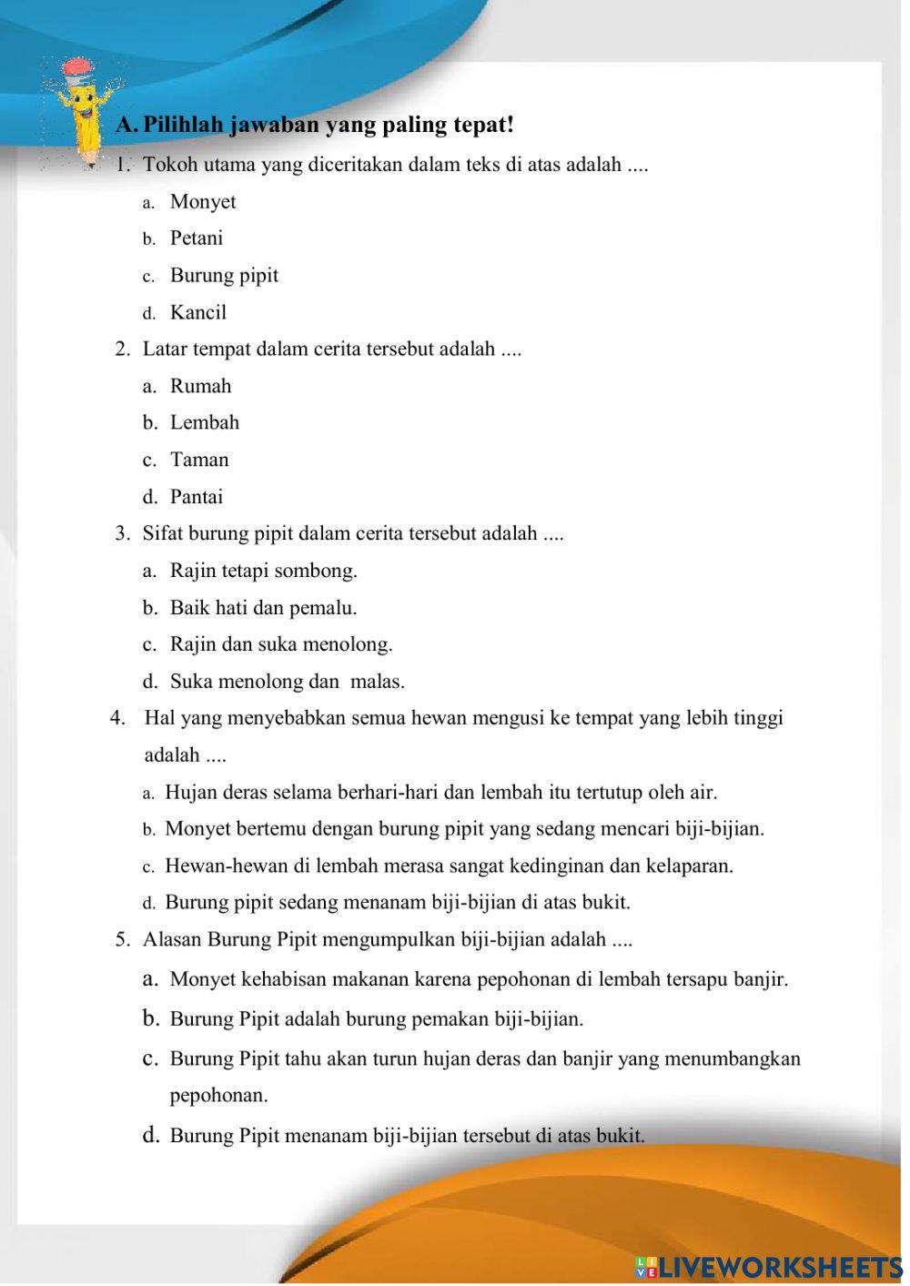 Tema 8 Subtema 3 Pembelajaran 1