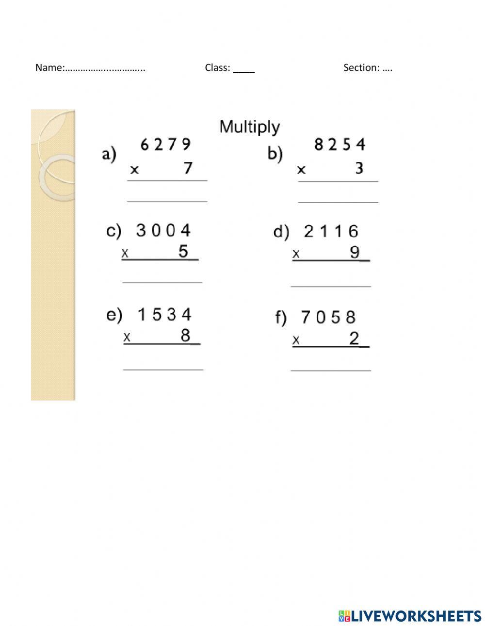 Multiplication