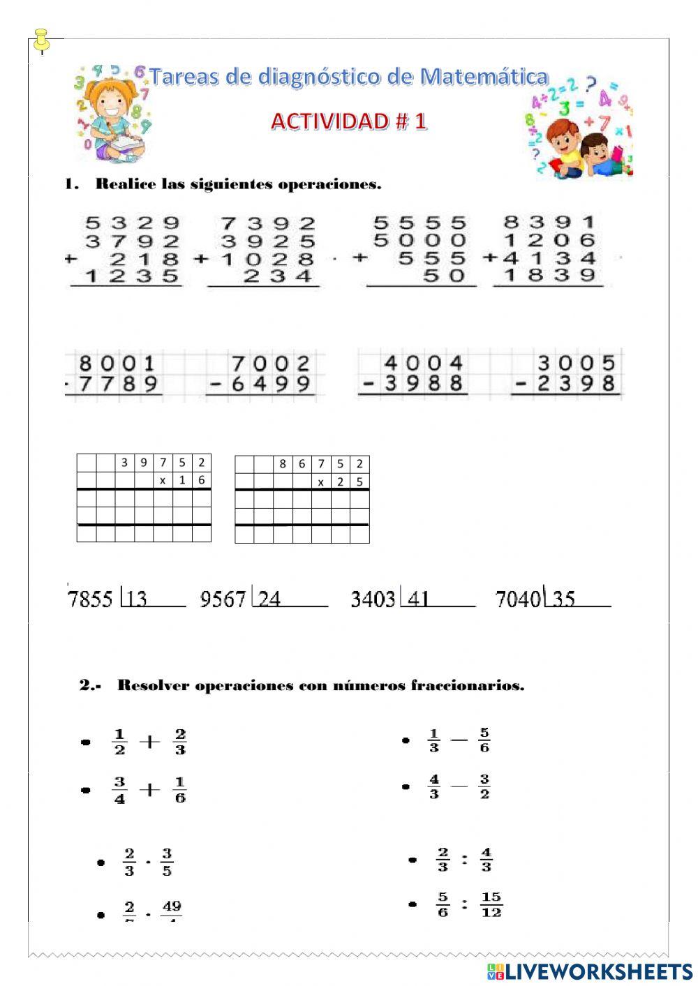 Prueba de diagnóstico act.1