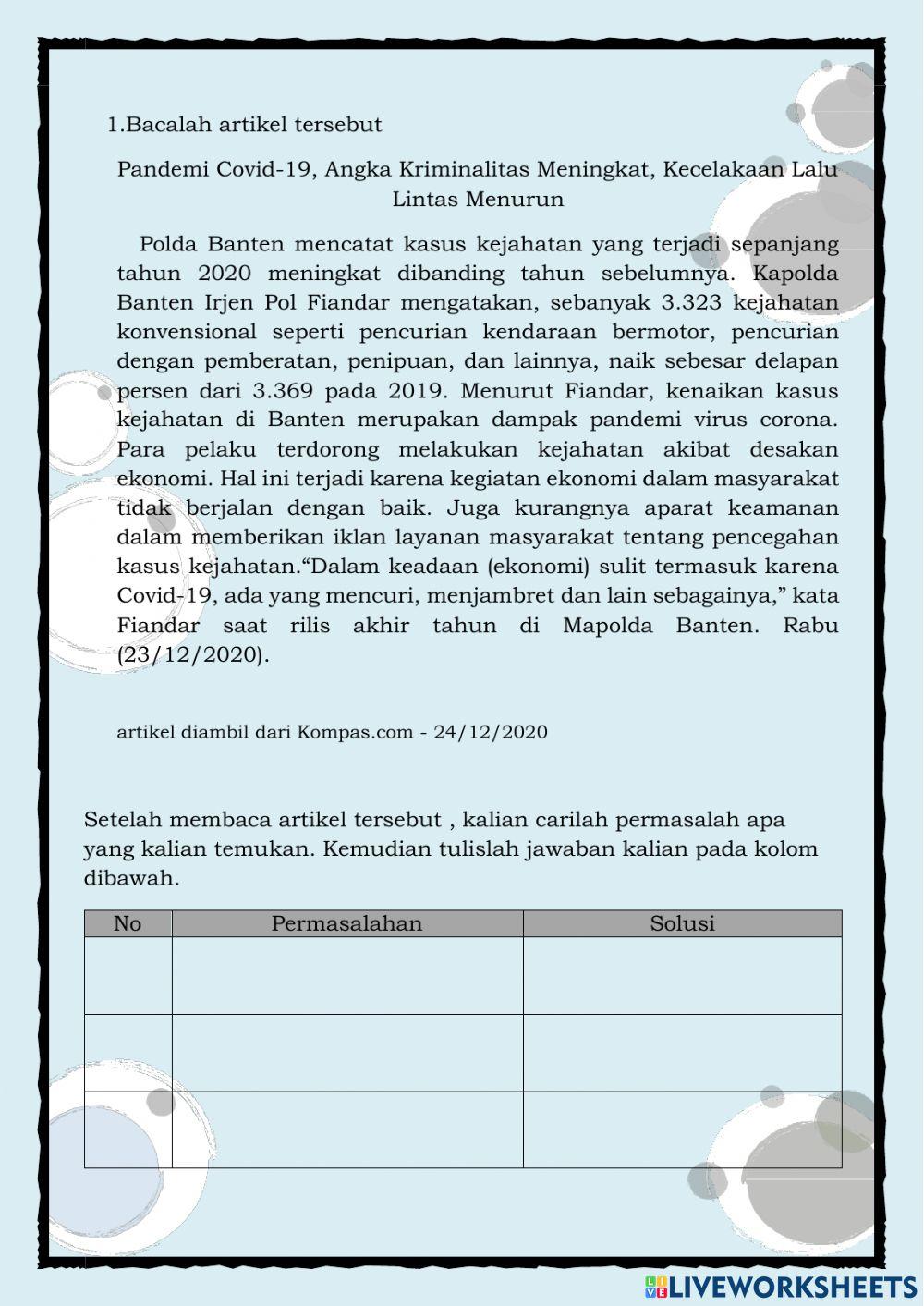 Kelas 5 Tema 9 Sub tema 3 PB 3