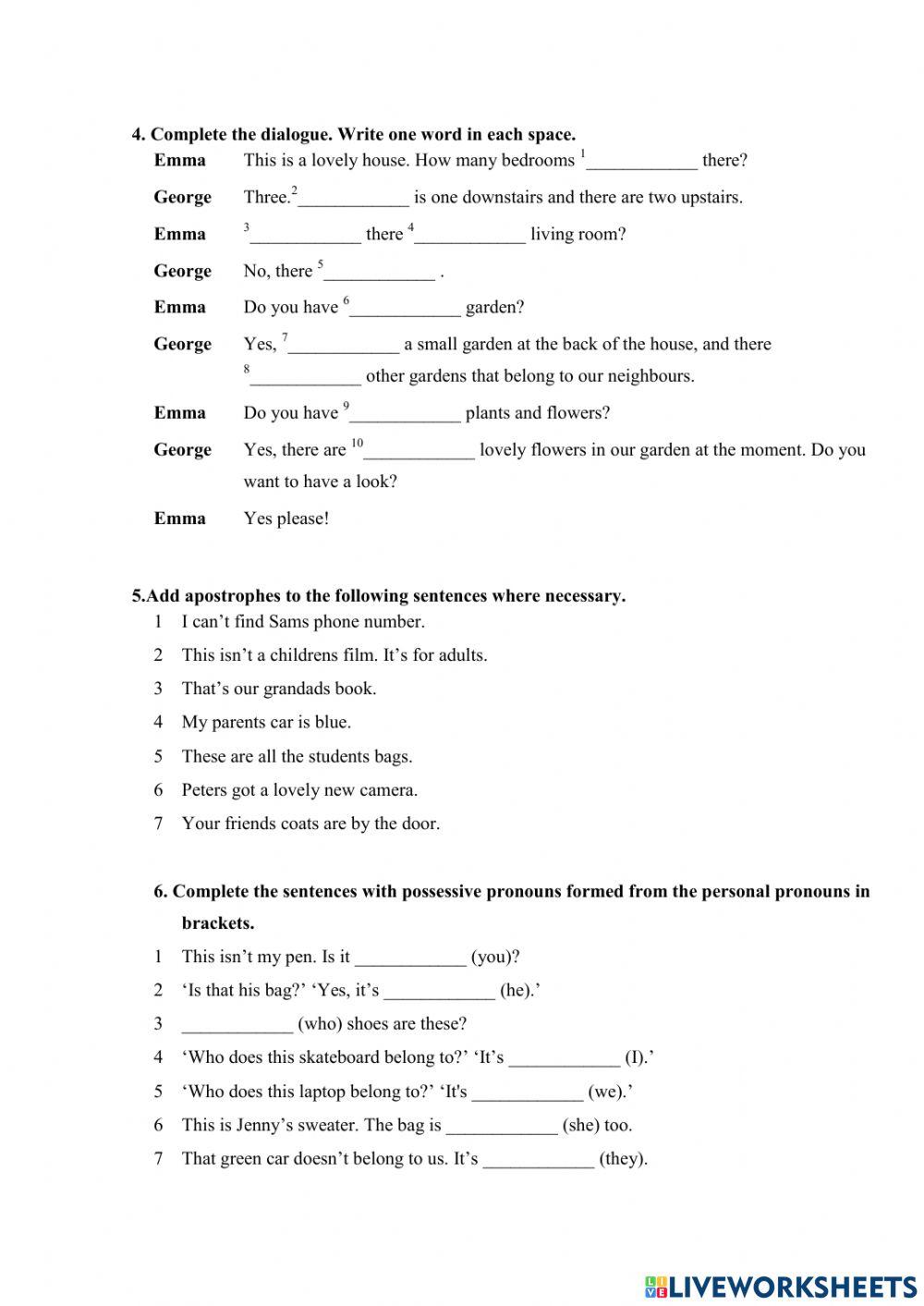 Test Unit 3 (class 5)