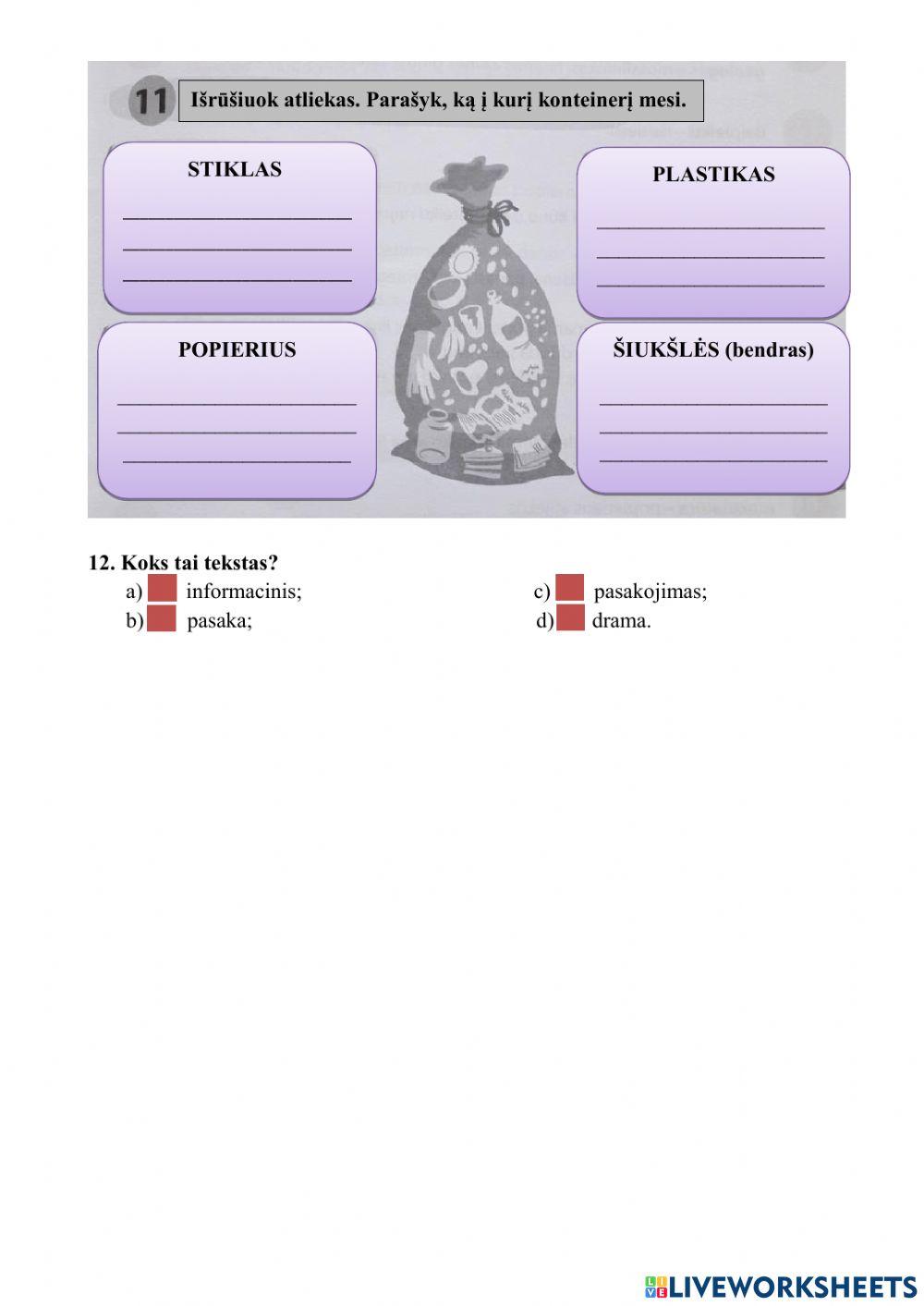 Teksto suvokimo testas