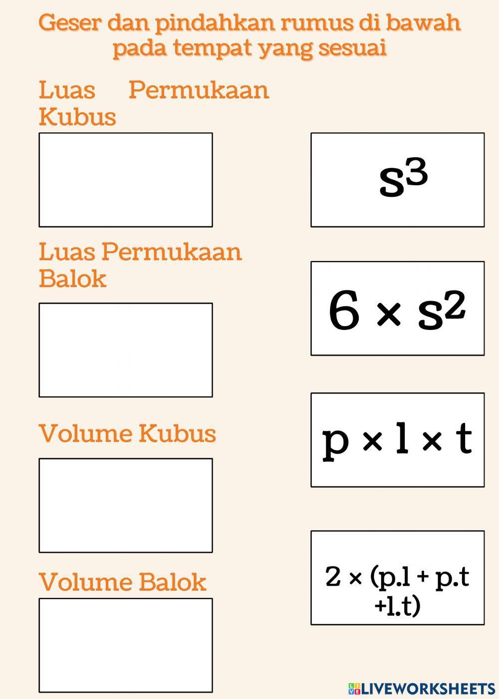 E-LKPD Bangun Ruang Sisi Datar