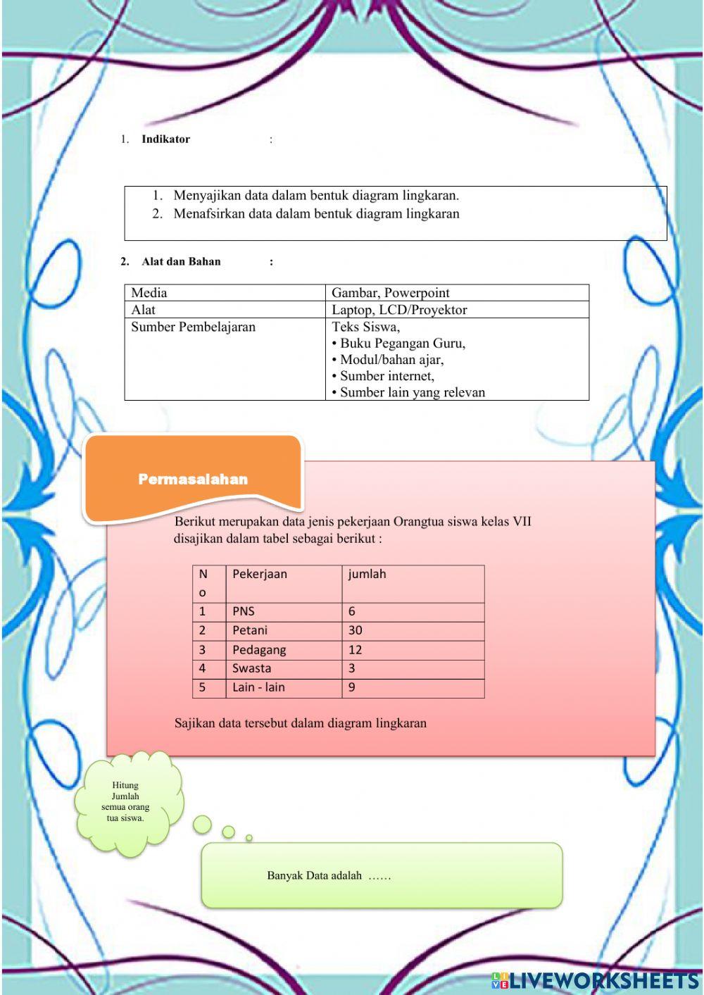 Lkpd diagram lingkaran