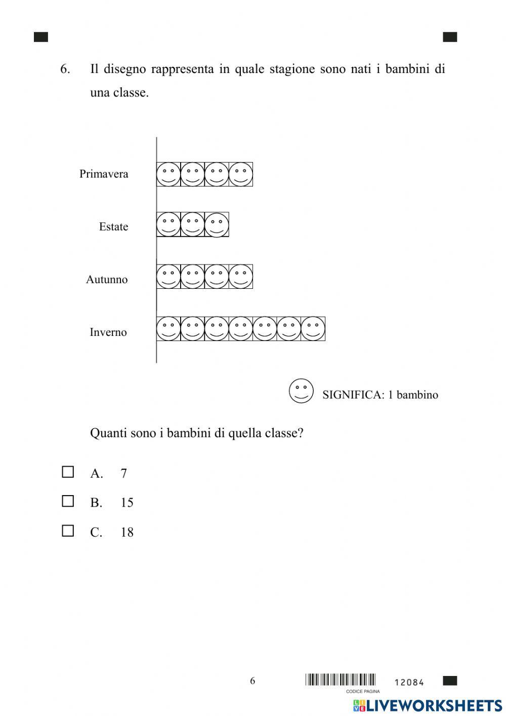Prova Invalsi 2003-04