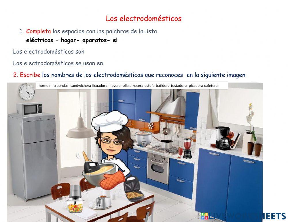 Los electrodomésticos