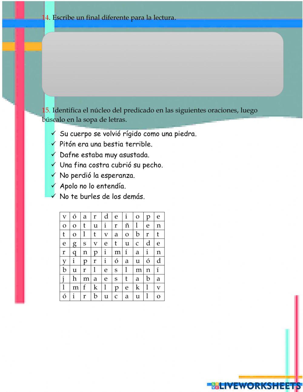 Comprensión lectora