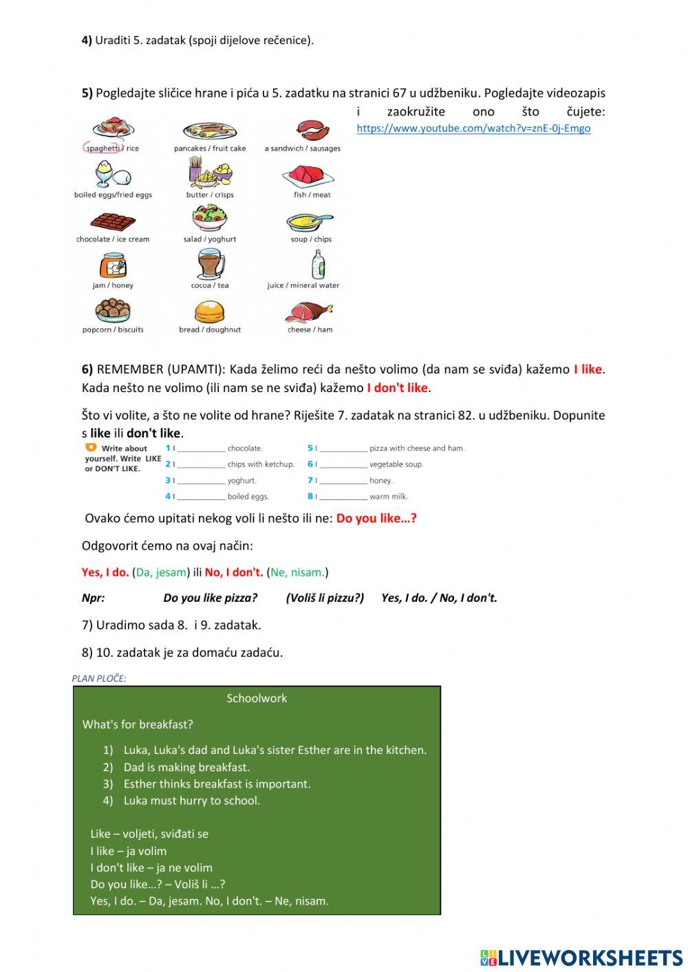 WHAT'S FOR BREKAFAST (l14)