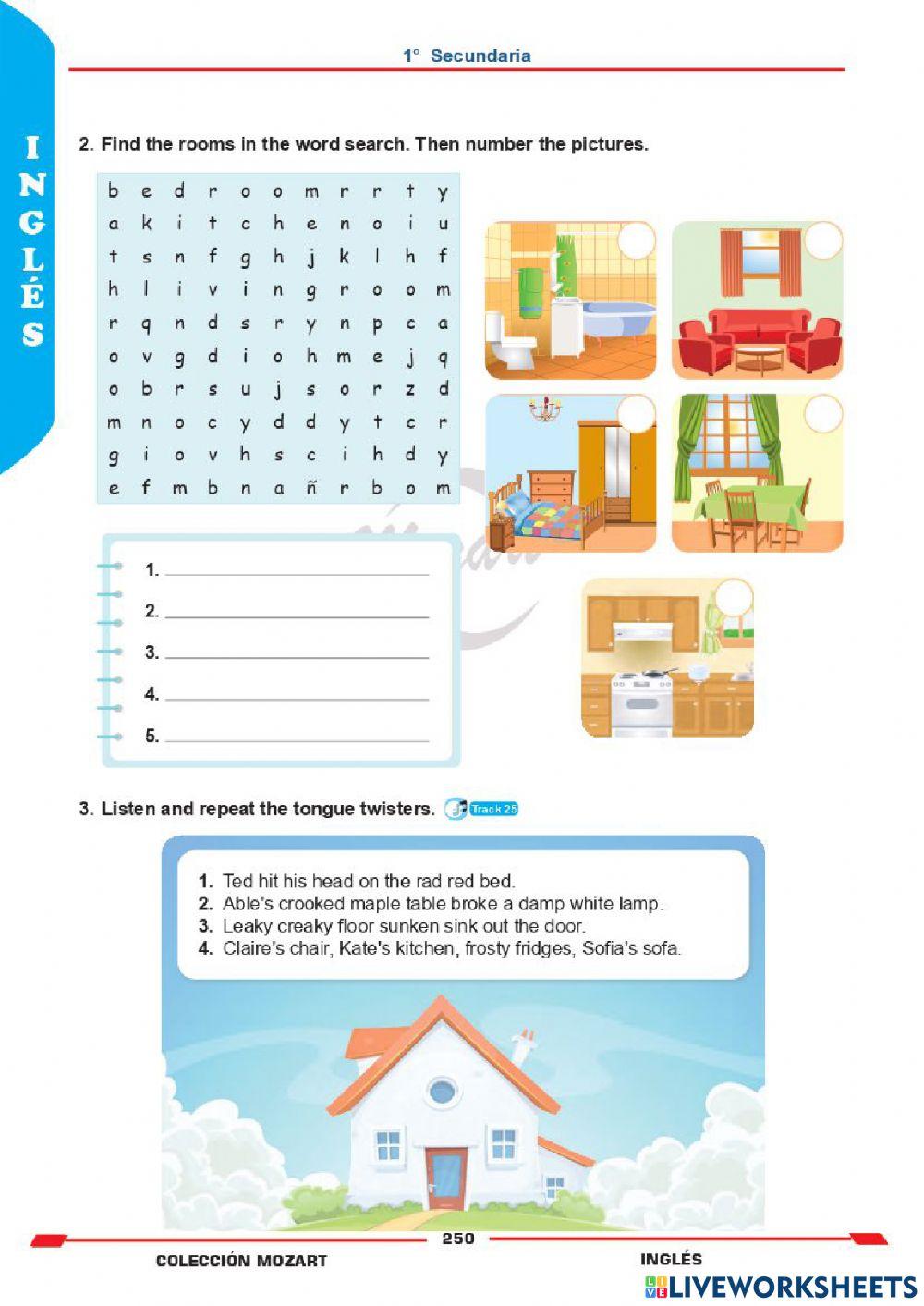 Unidad 4 - inglés 1°