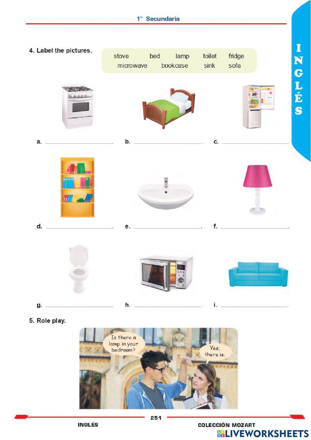 Unidad 4 - inglés 1°