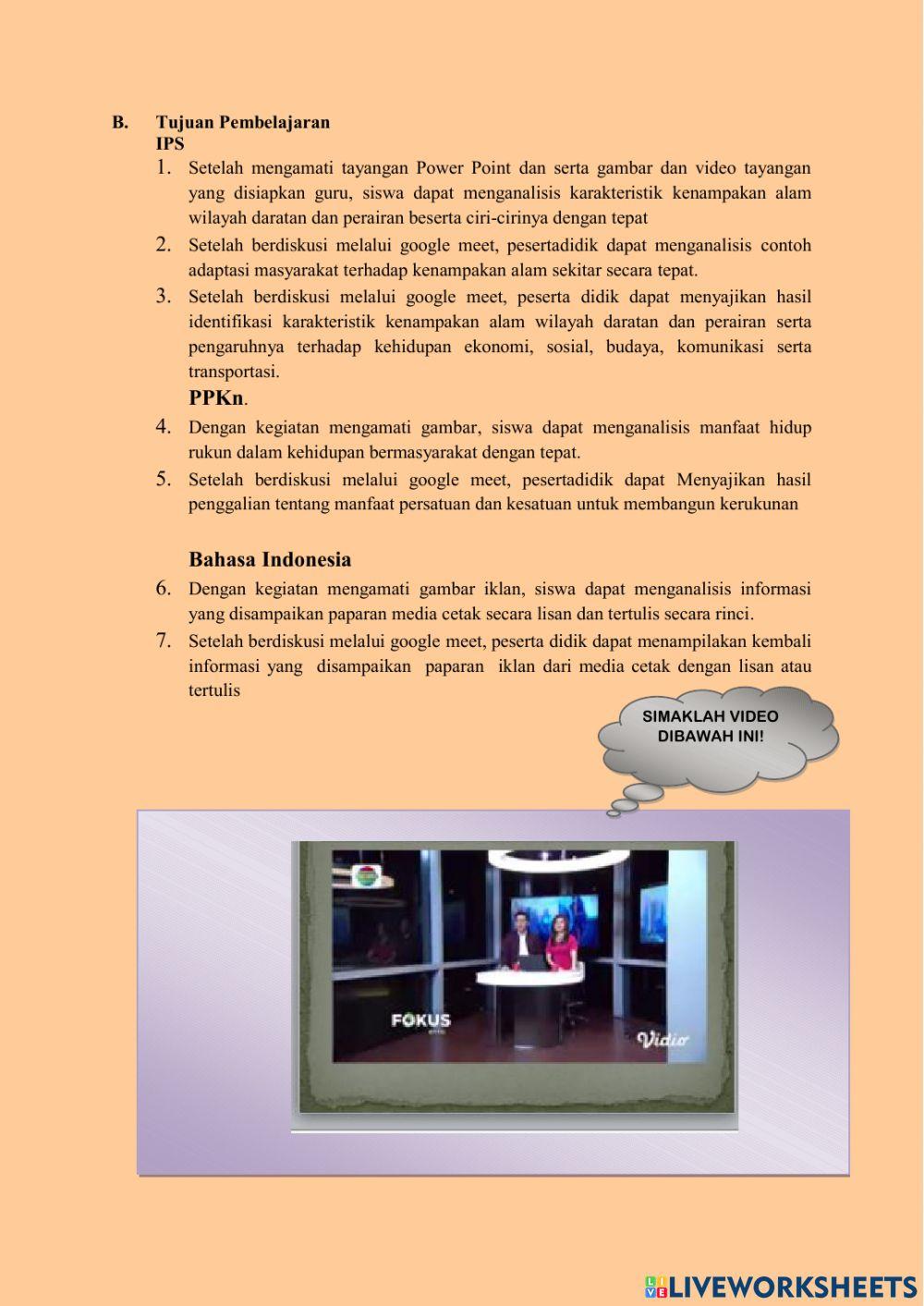 LKPD Tema 9 Subtema 1 PB 4