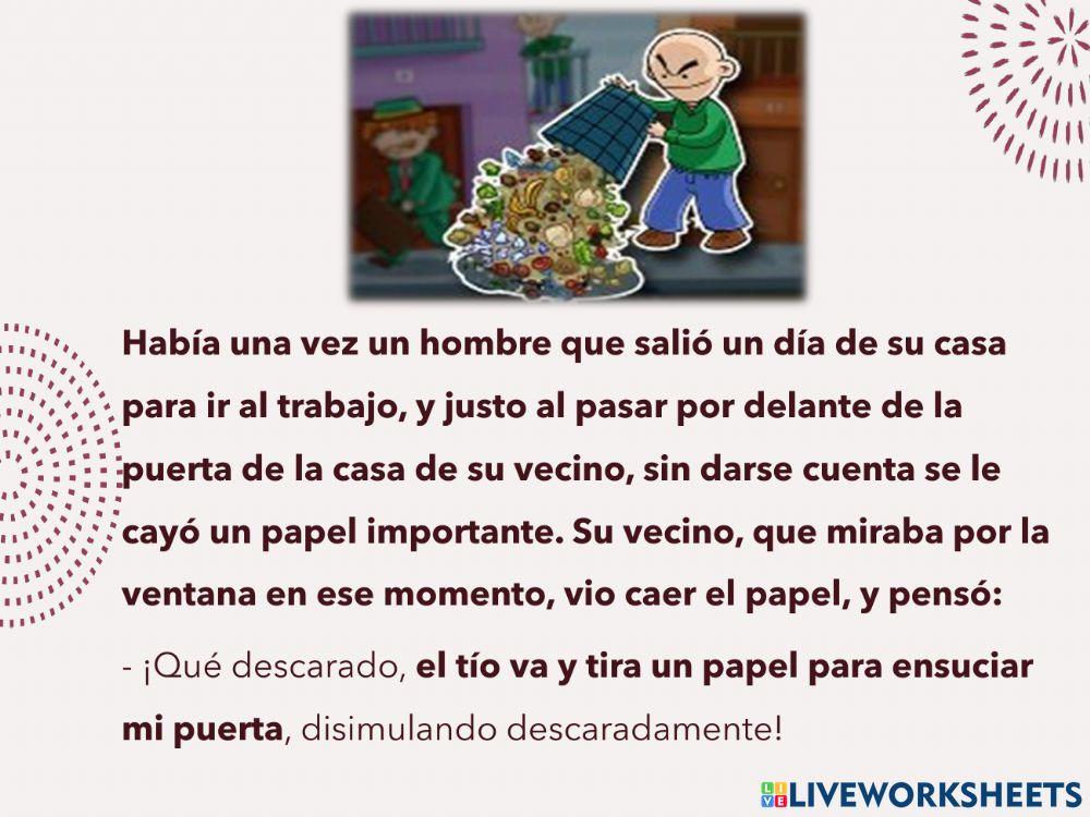 Comprensión de texto