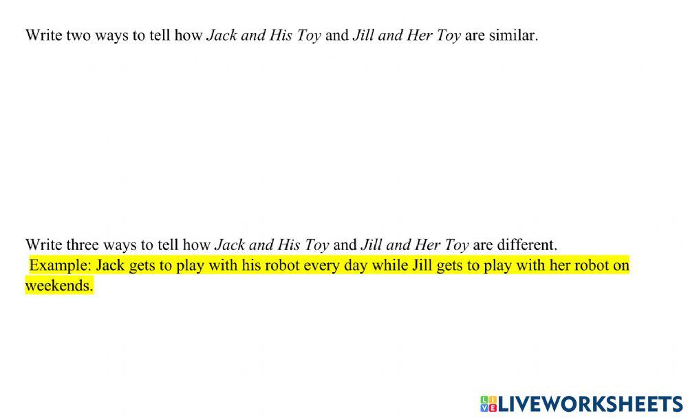 Compare and Contrast