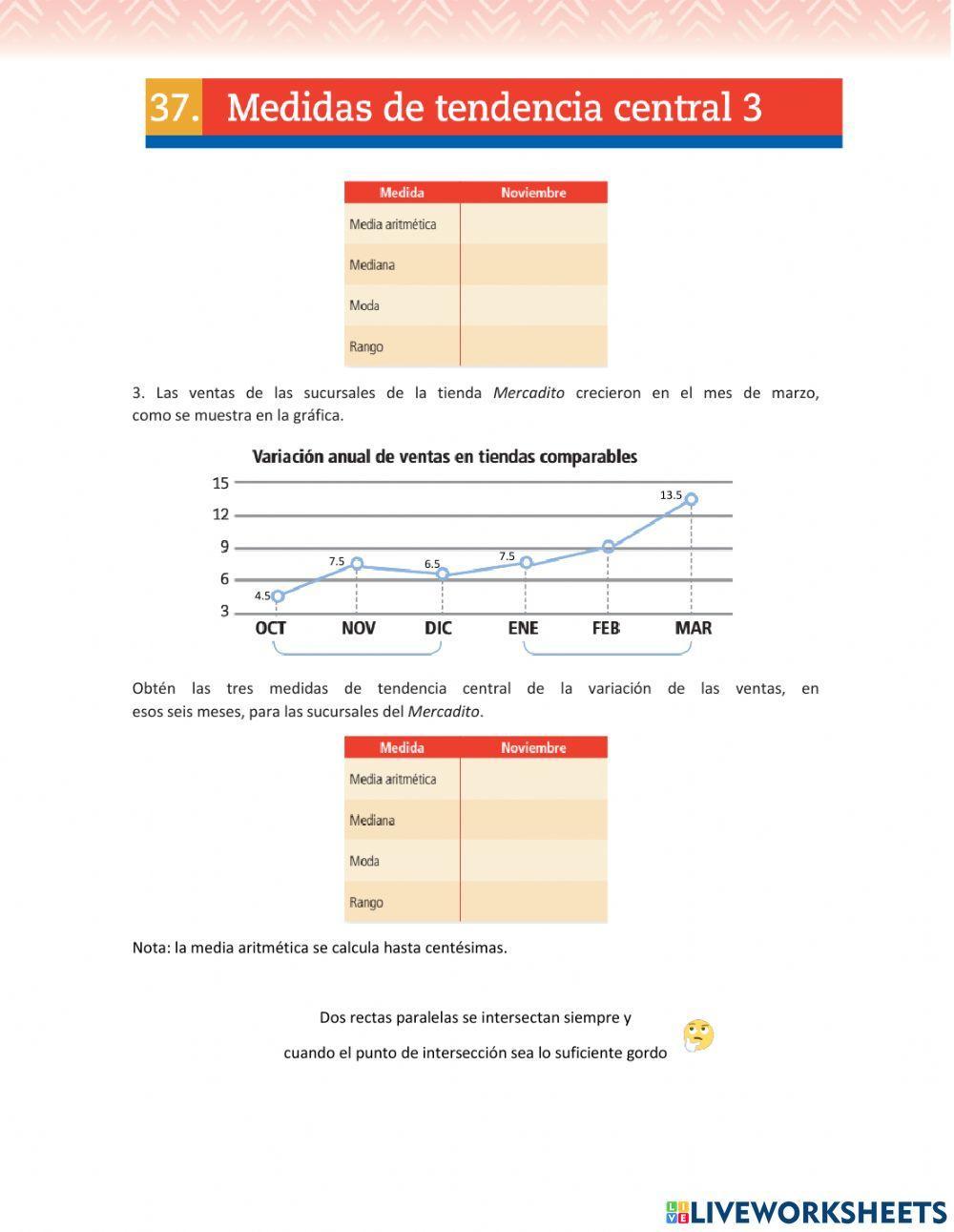 Medidas de tendencia central III