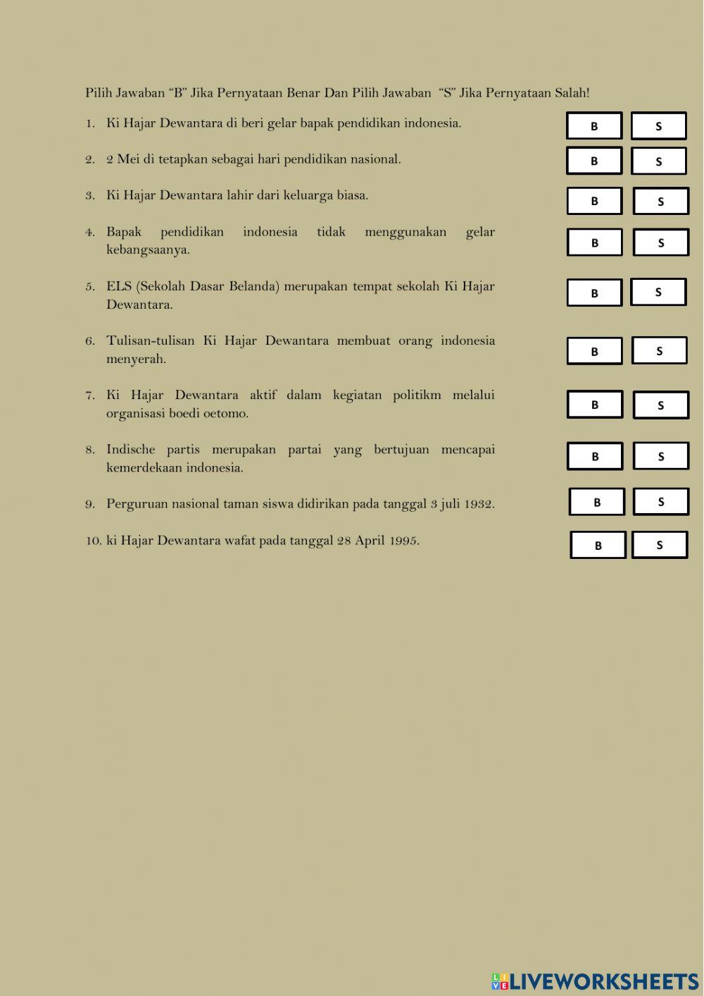 LKPD Kelas IV Tema 7 Subtema 3 PB 6