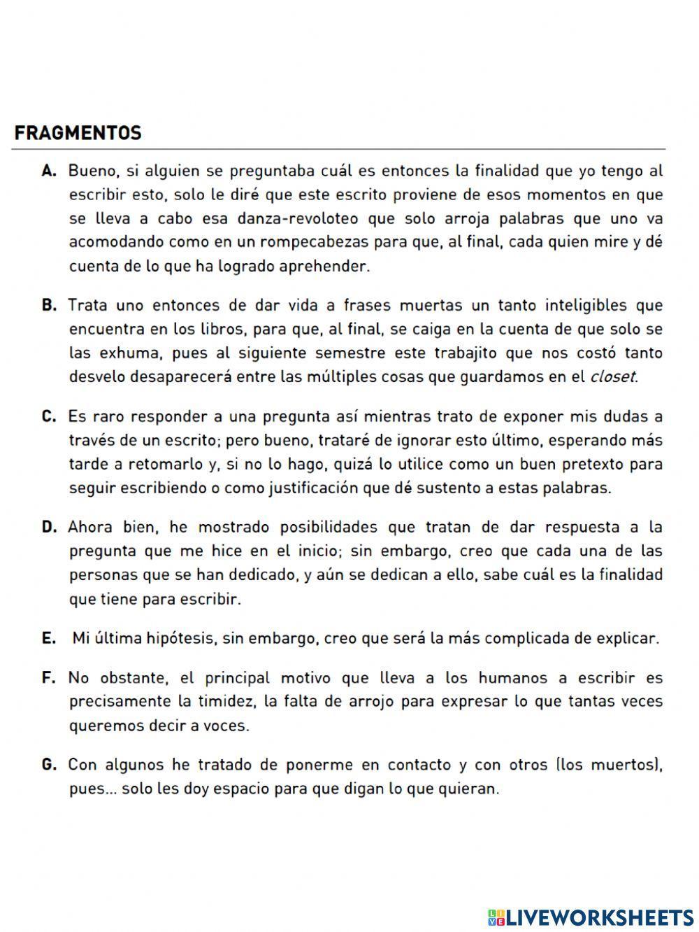 SIELE COMPRENSIÓN DE LECTURA 2