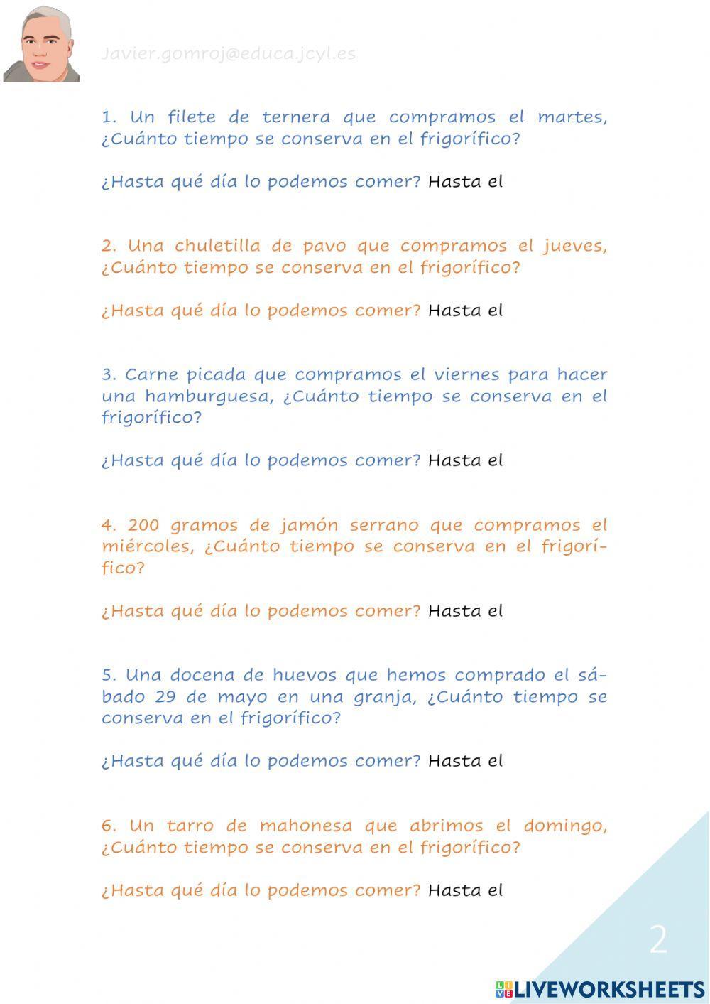 Las conservas. ¿Cuánto duran los alimentos en el frigorífico?