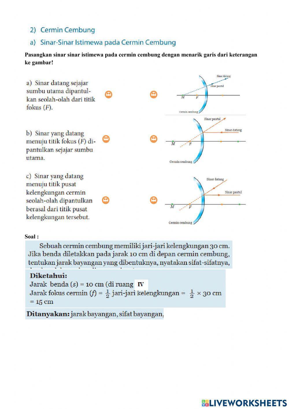 LKPD : Cahaya dan optik (Part 1)