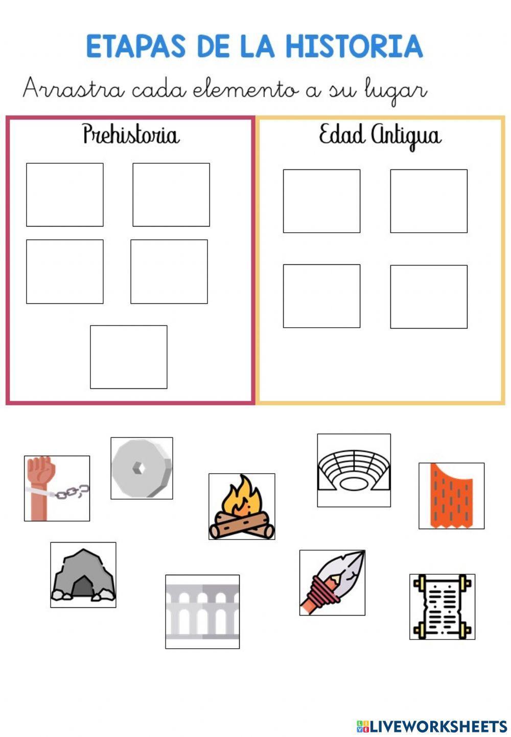 Etapas de la historia