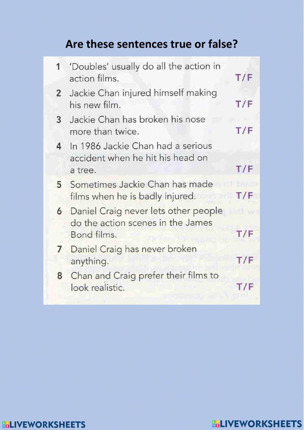Doubles online activity | Live Worksheets