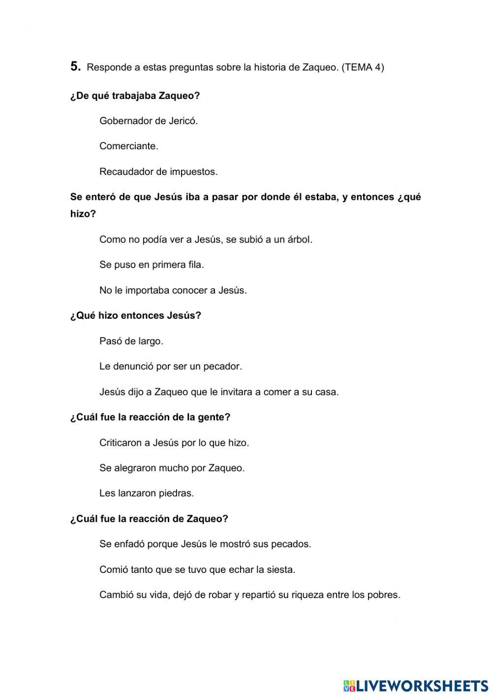 Evaluación Final 3º