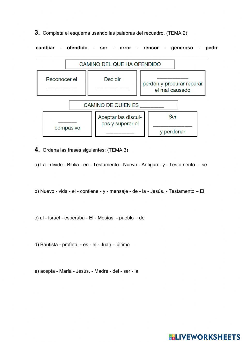 Evaluación Final 4º