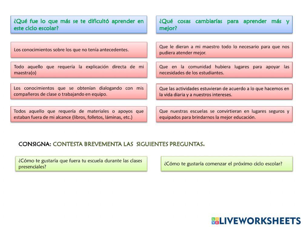 Mi experiencia en el aprendizaje en casa