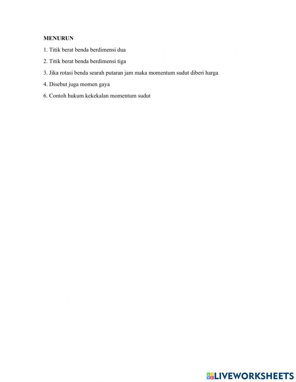 Kesetimbangan Benda Tegar (Momentum Sudut dan Titik Berat)