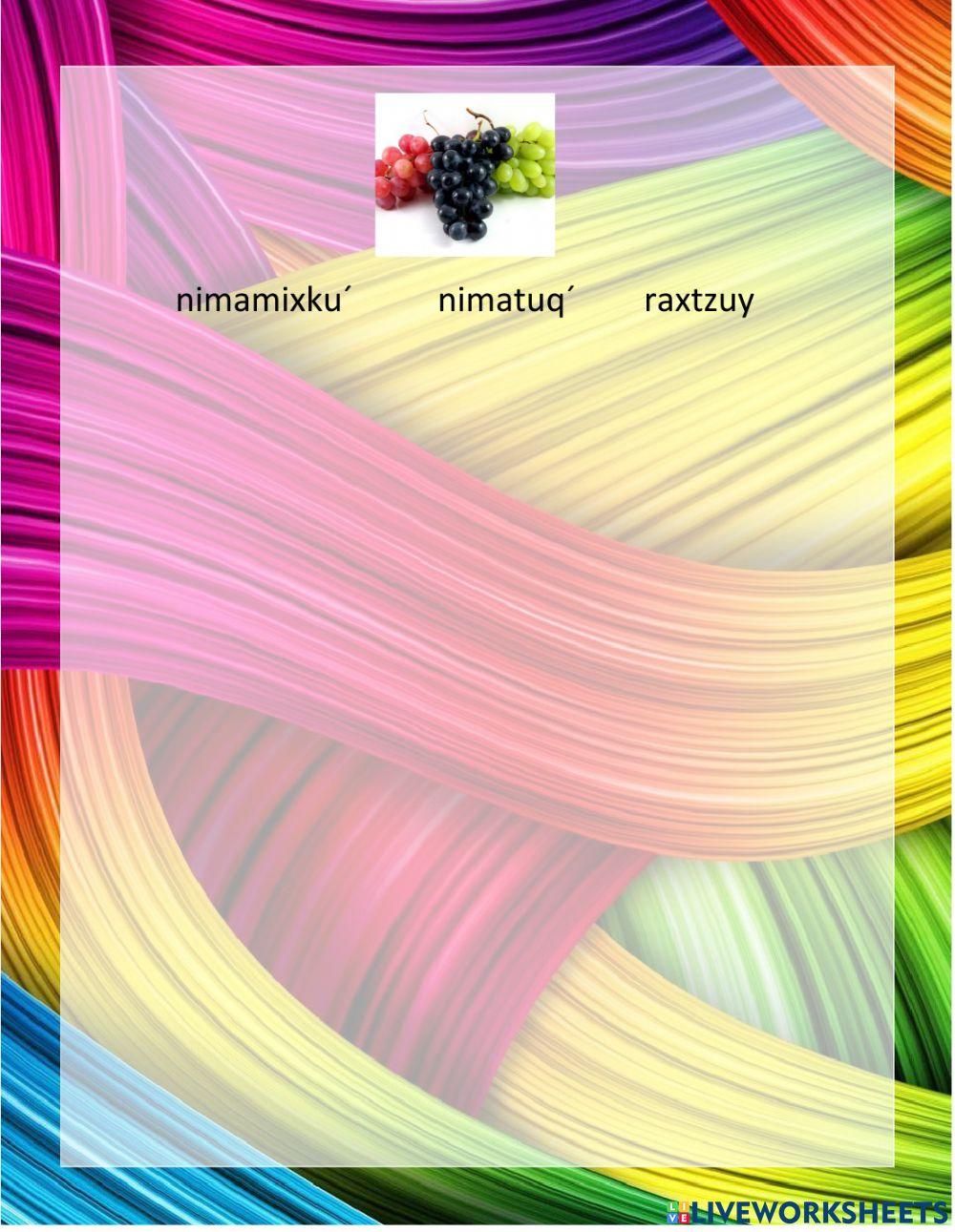 Las frutas-Ruwäch che-