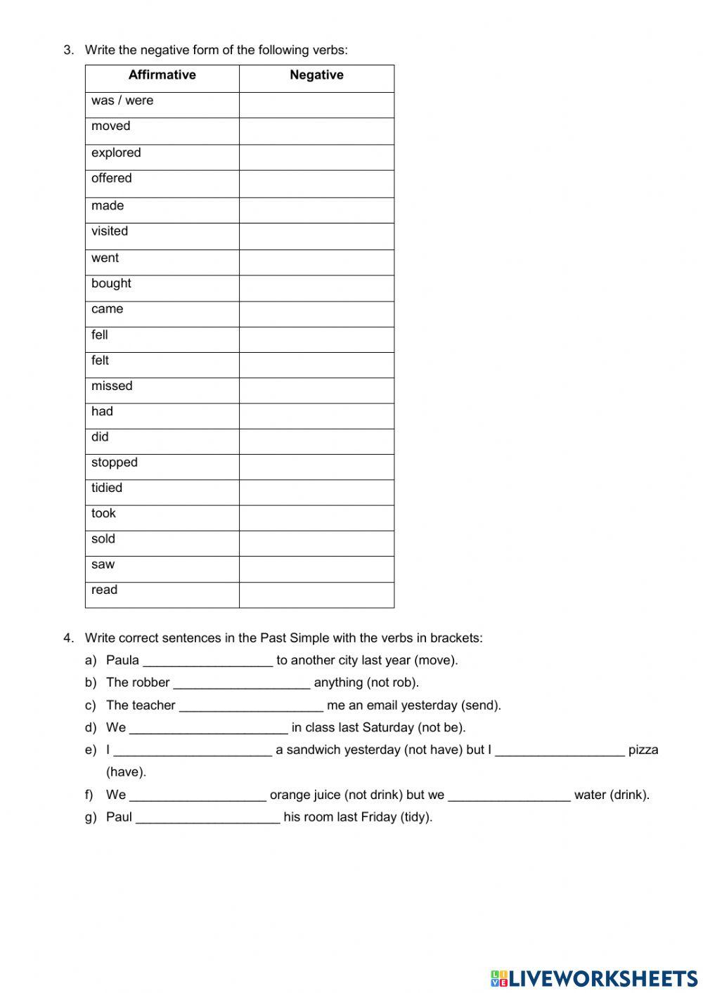 Past Simple Tense Exercise For 1 ESO Live Worksheets past-simple-tense-exercise-for-1-eso-live-worksheets