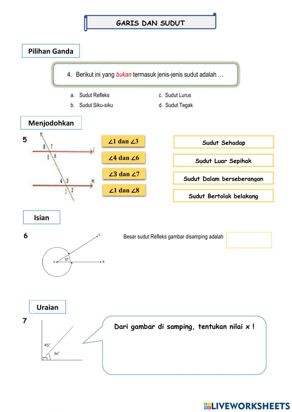 Penilaian Akhir Semester Matematika Genap T.P 2020-2021