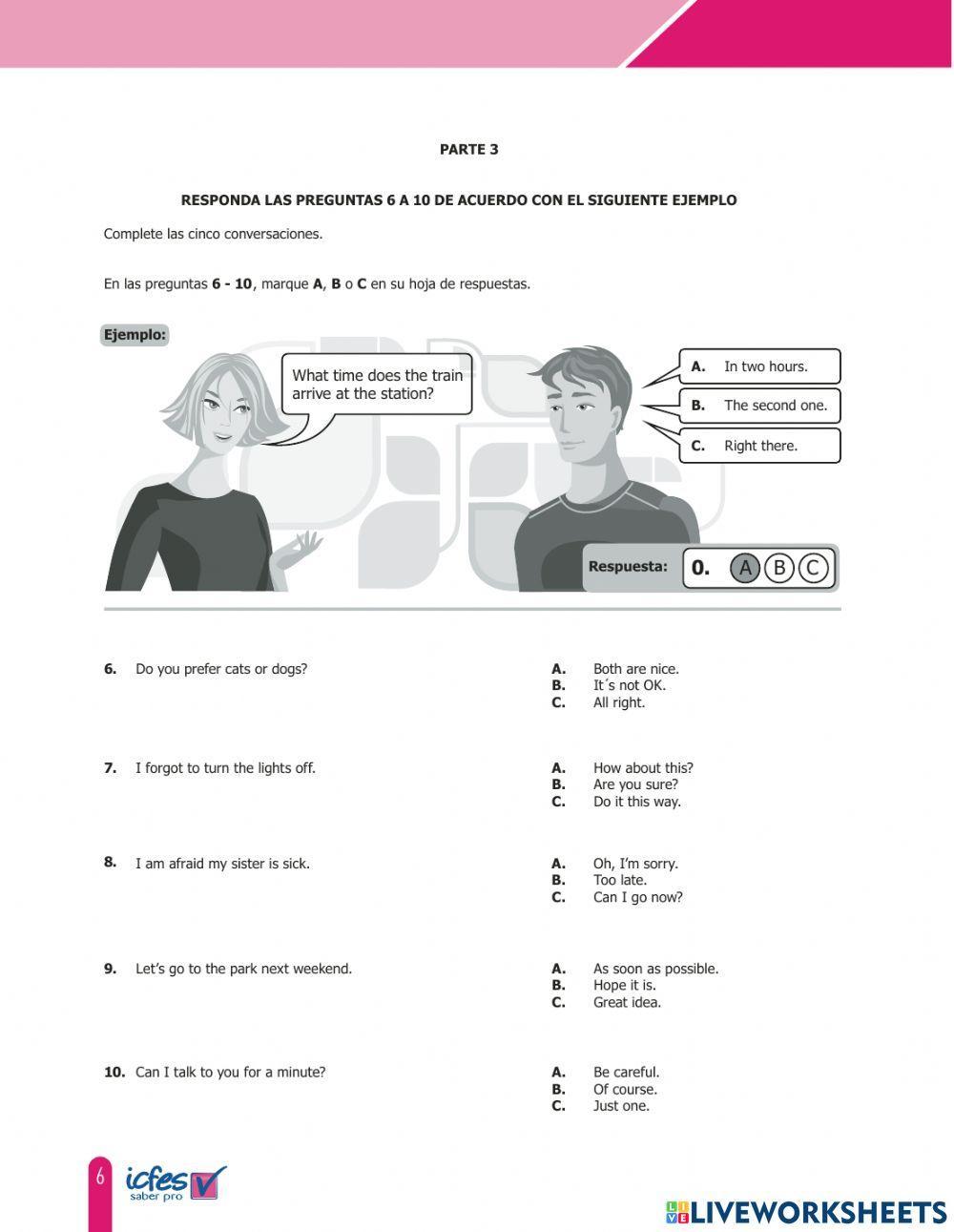 Práctica 2- ICFES Partes 1,2 y 3