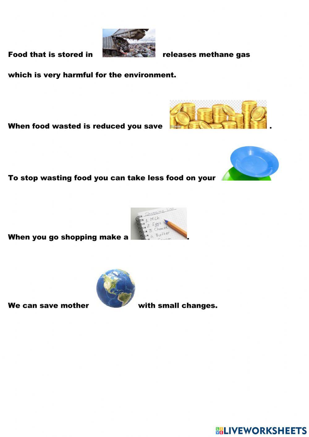 Why not to waste food?