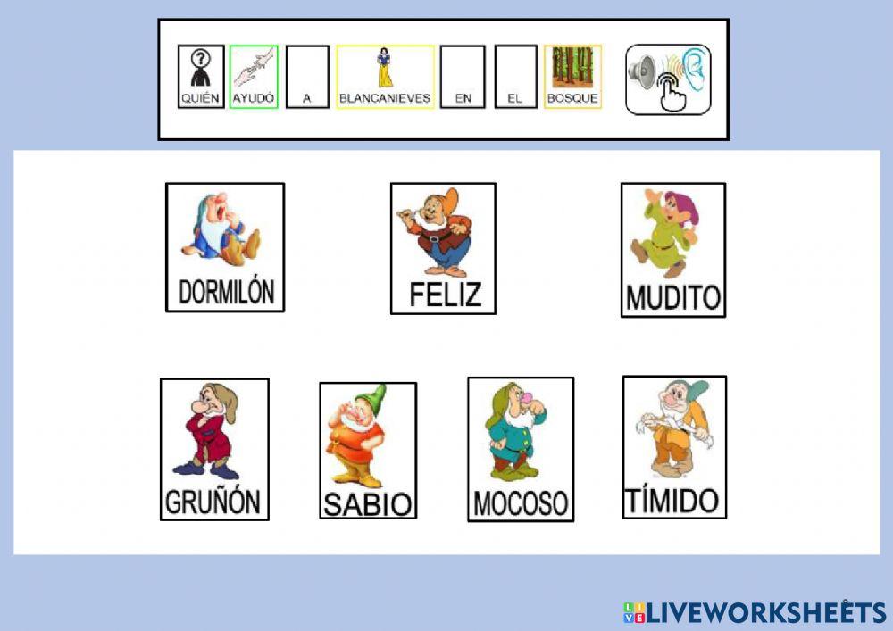 Blancanieves y los siete enanitos