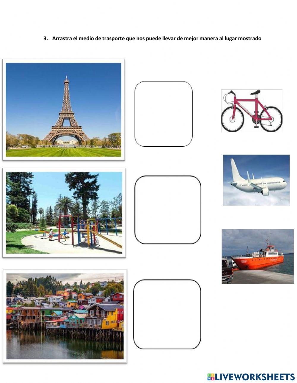 Medios de transportes y normas de transito
