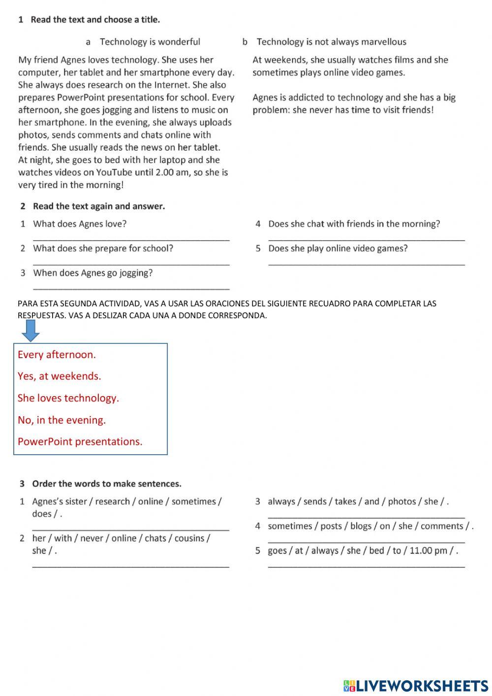 Trayectoria 2do año Inglés