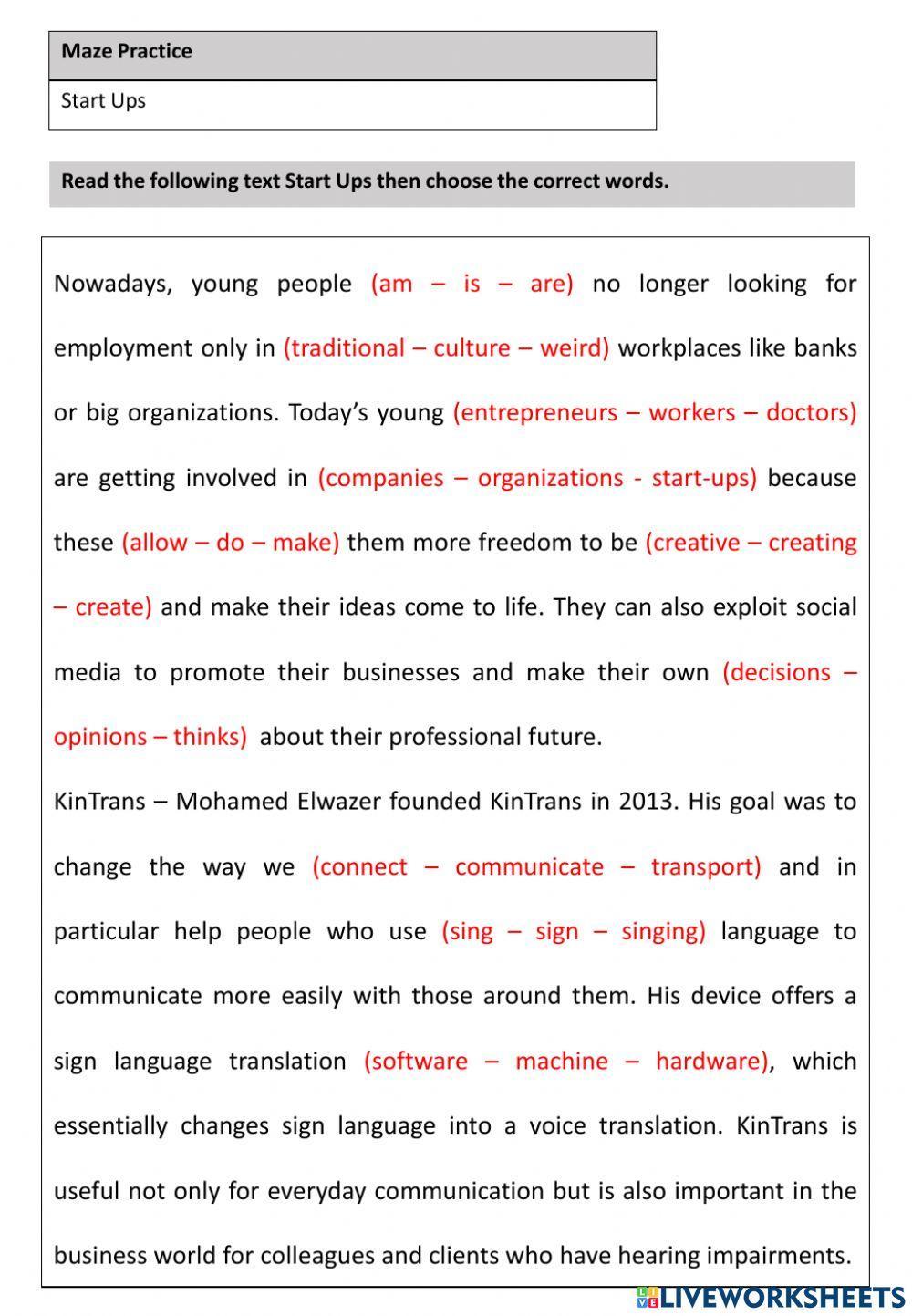 Maze Practice 2 - 11 General