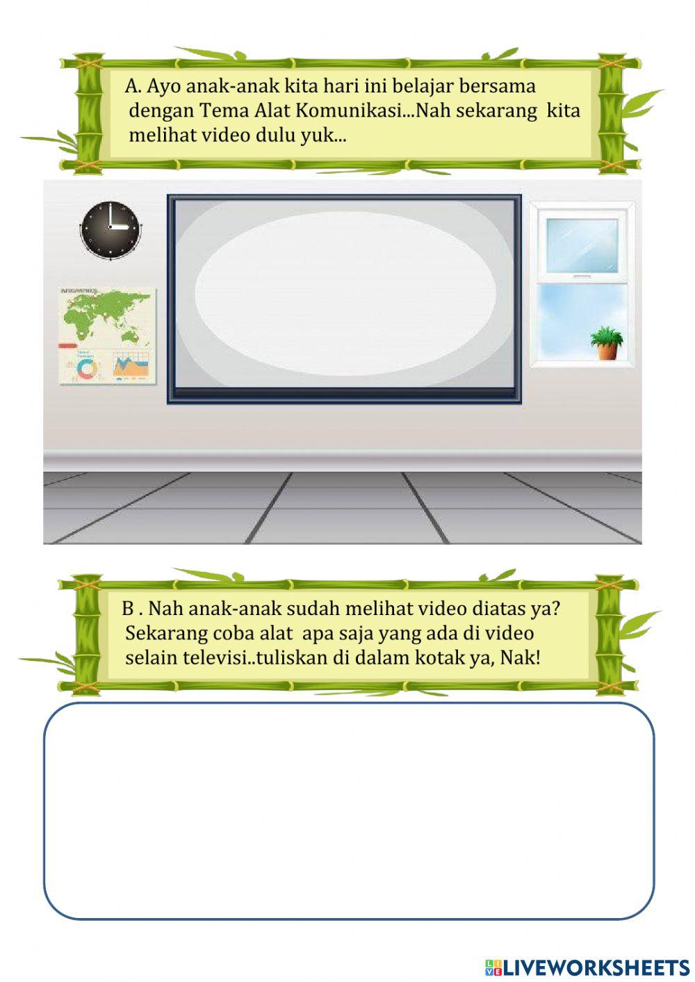 Tema komunikasi televisi