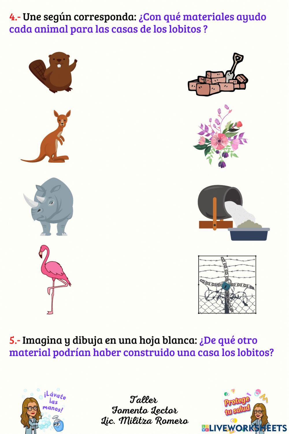 Actividad: Los tres lobitos y el cochino feroz