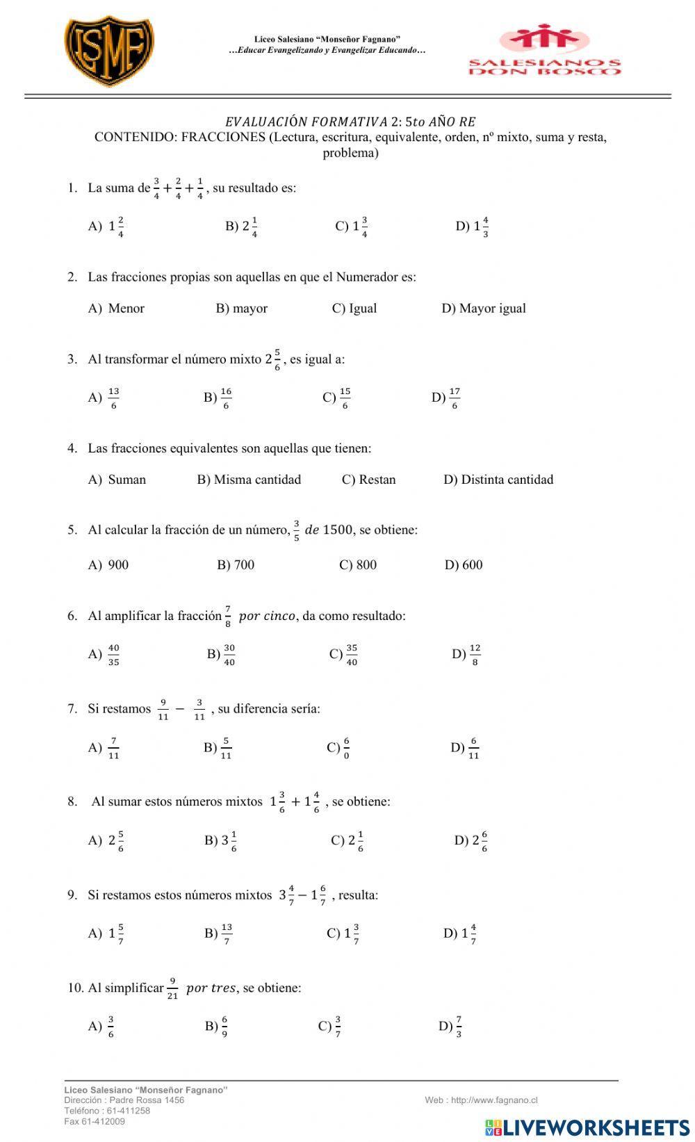 Evaluación Formativa