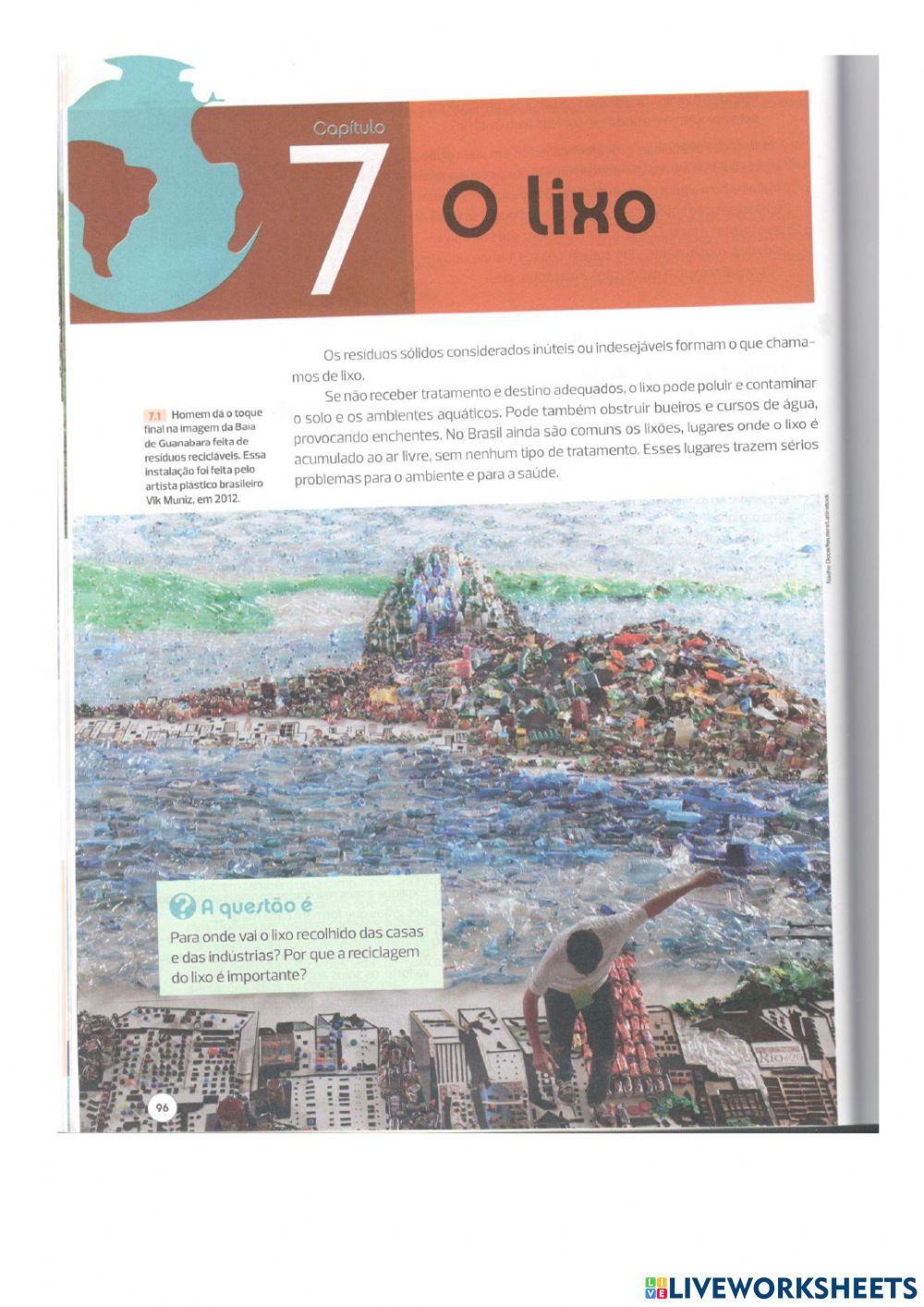 Impactos ambientais causados pelo lixo