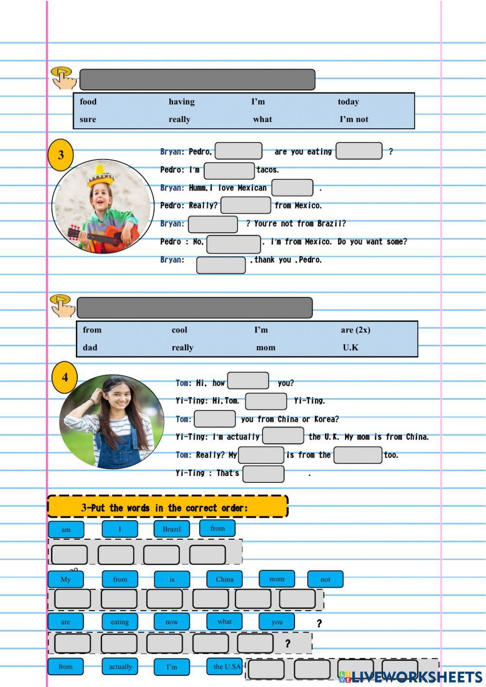 Countries and nationalities
